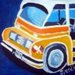 Drieluiks: Oude Maltese Leyland-bus